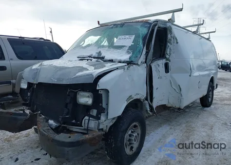 2006 GMC Savana Work Van из США, поврежденный, VIN 1GTGG29V461188321